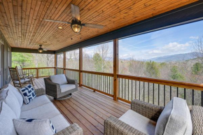 Smoky Mountain Cabin Rental Game Room, Fire Pit!